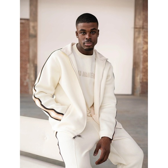 Nike Air Jordan x A Ma Maniere Track Jacket Coconut Milk NWT MSRP $200